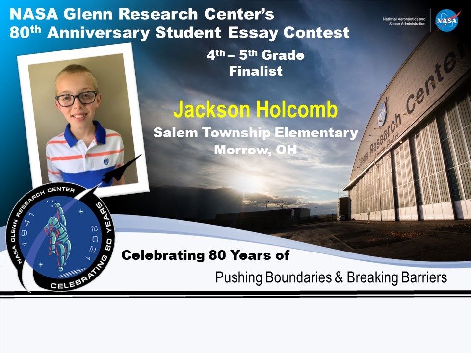 5th grader finalist in NASA essay contest